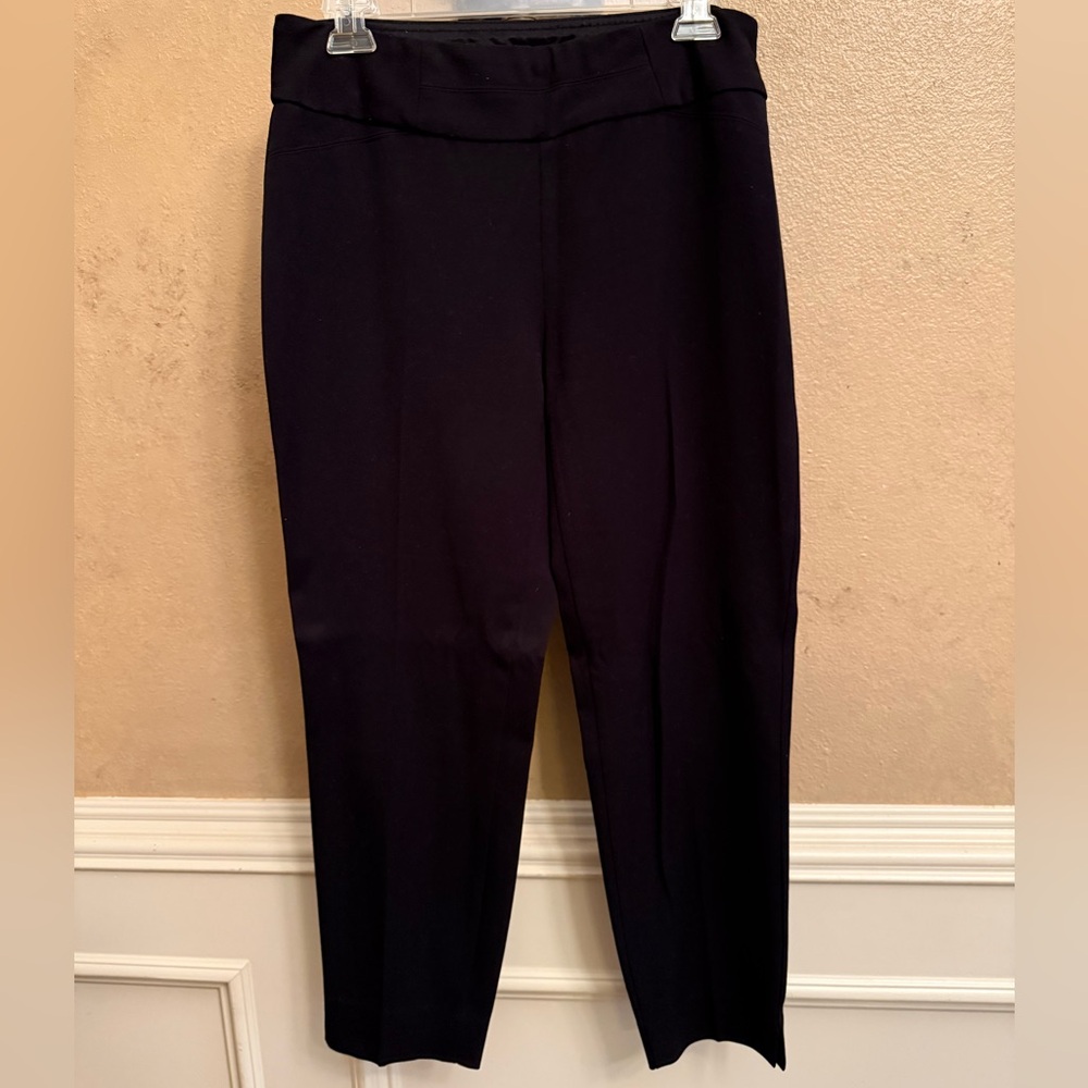Investments Black Ankle Cropped Pants